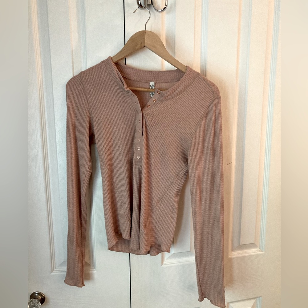 FP Movement waffle knit  top